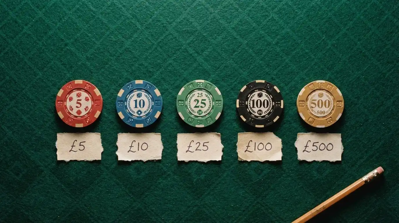 A side-by-side visual comparison of casino bonus cards with wagering multipliers and cashout caps highlighted in different colours