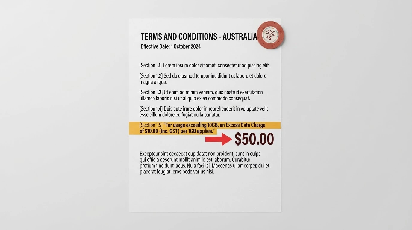 A close-up of bonus terms and conditions with the craps contribution rate (5%) highlighted and an arrow showing the effective turnover calculation